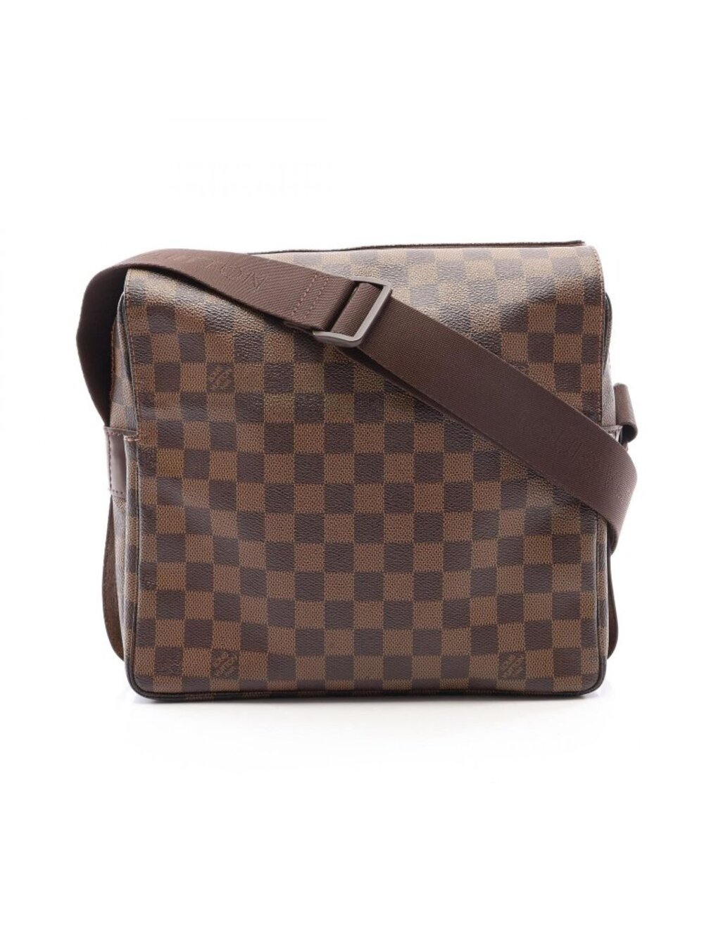 Louis Vuitton Shoulder Bag Naviglio Damier Ebene Leather